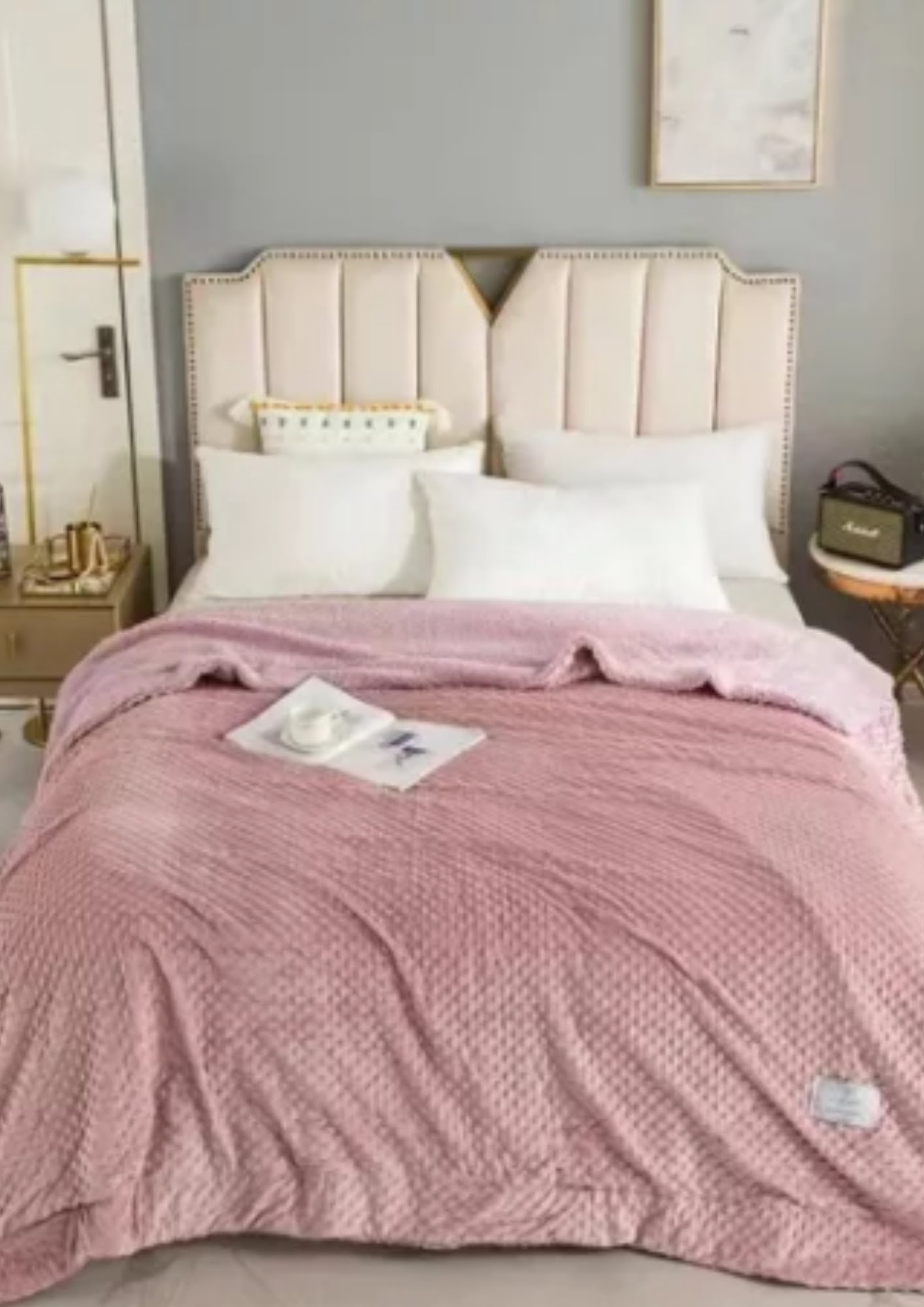 Cobija Térmica Ovejera Cama Queen - Imagen 5