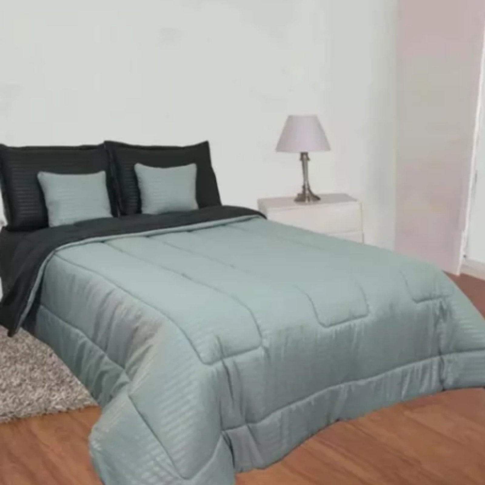 Cubrelecho Edredón Doble Faz Cama Sencillo - Imagen 3