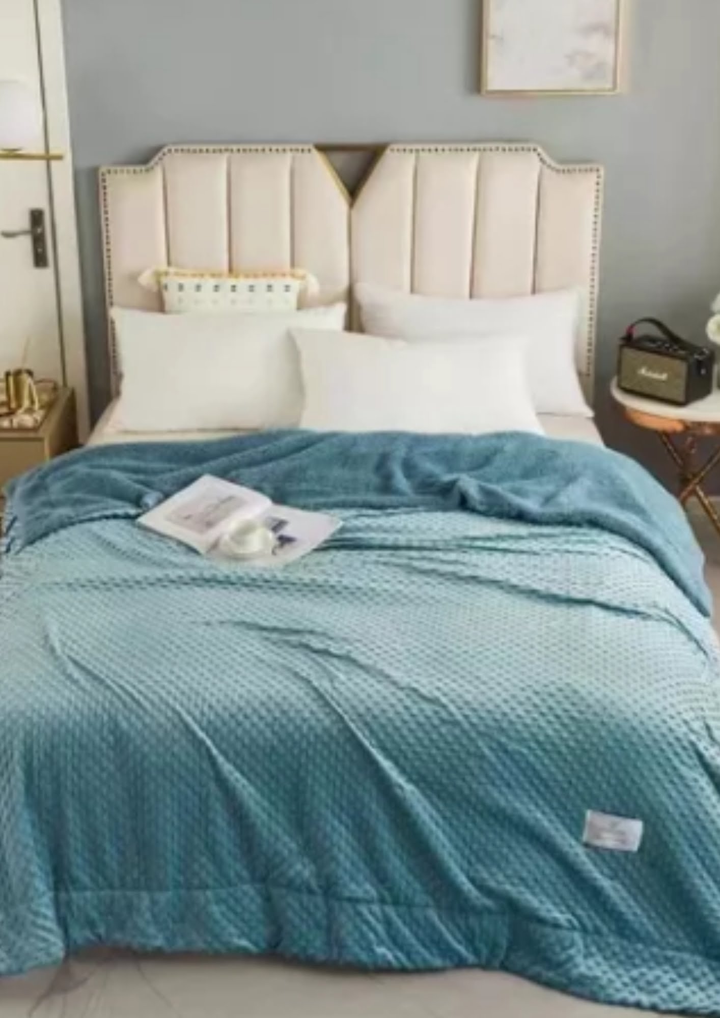 Cobija Térmica Ovejera Cama Queen - Imagen 2