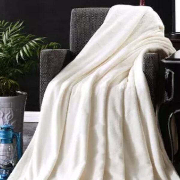 Cobija térmica blanca cama Queen
