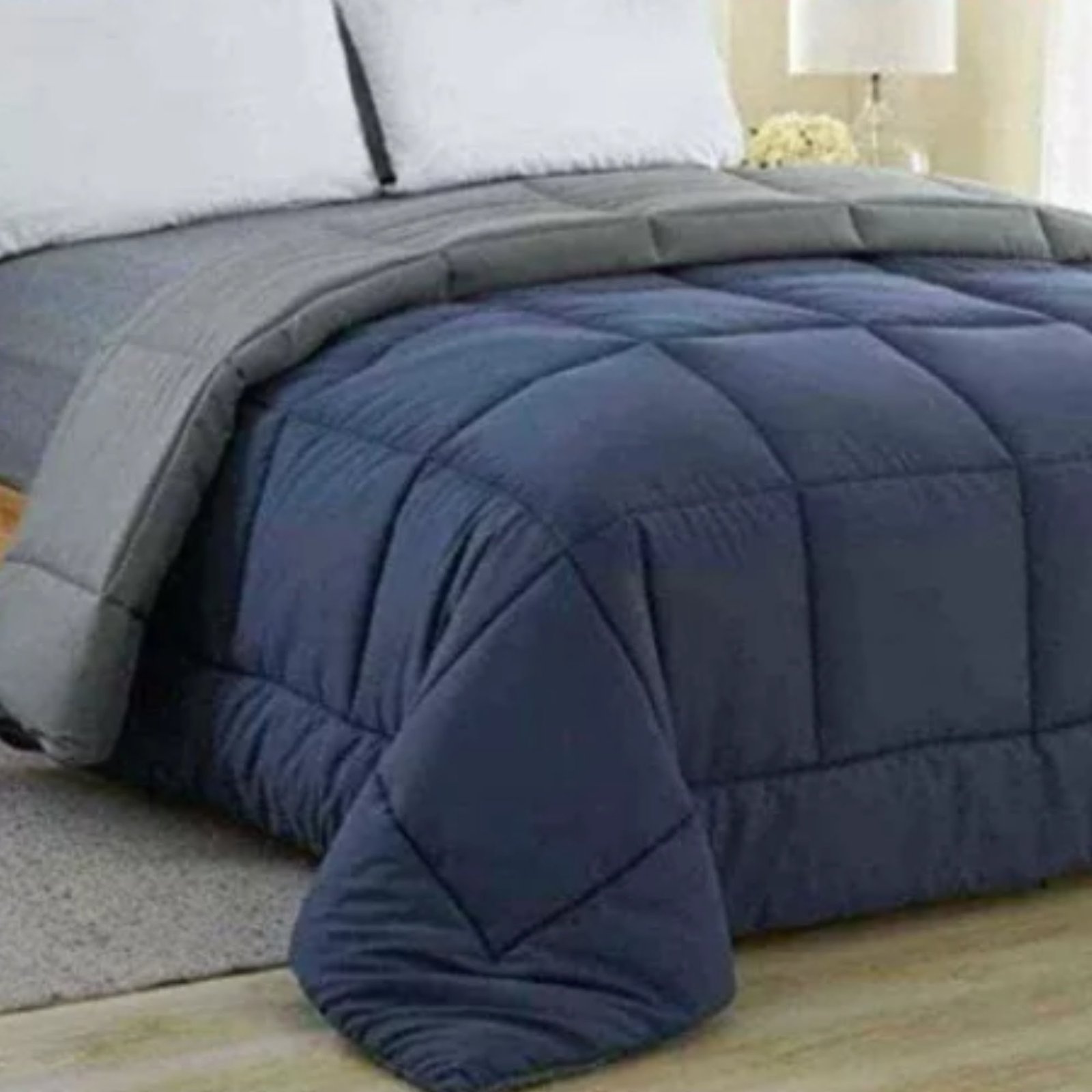 Cubrelecho Edredón Doble Faz Cama Sencillo - Imagen 2