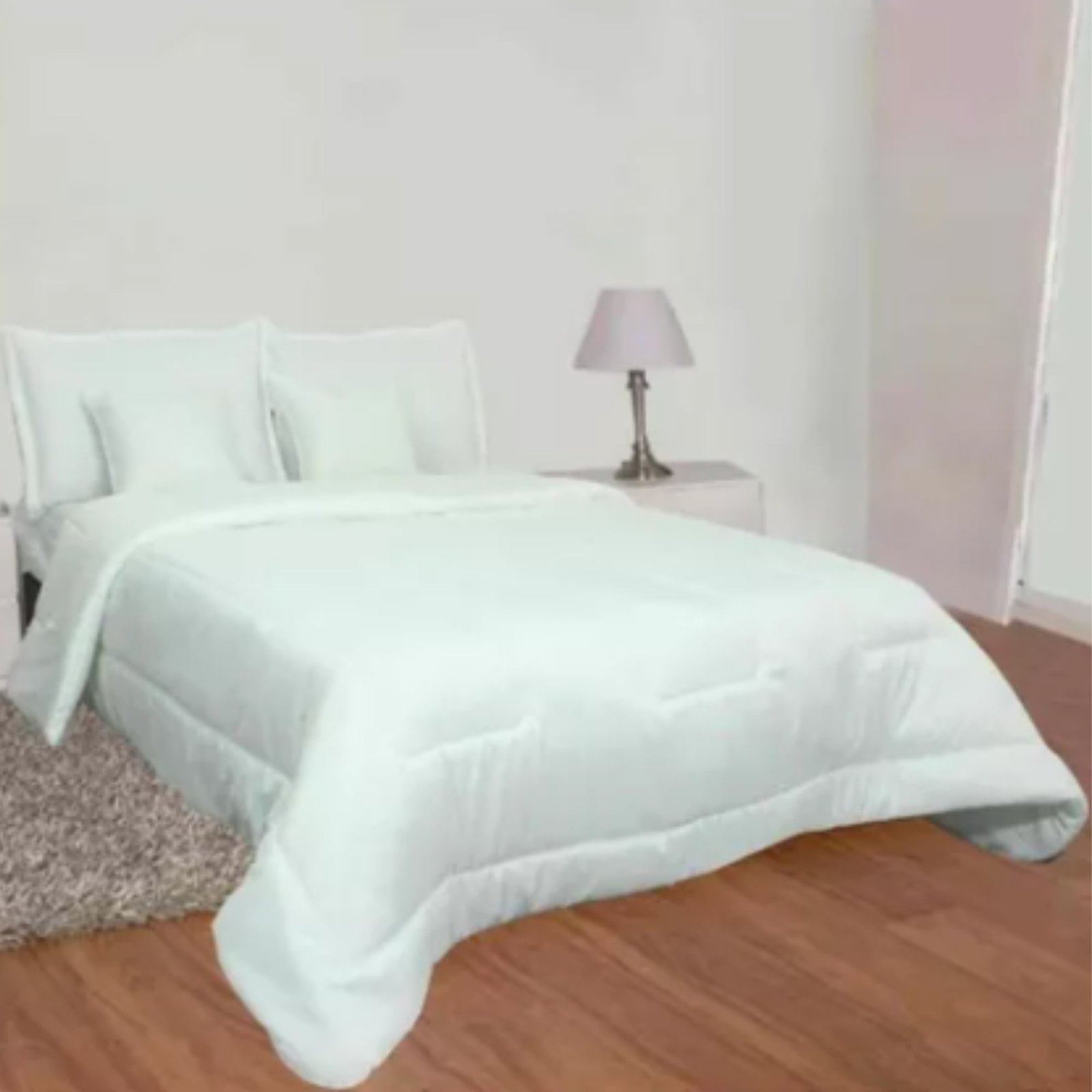 Cubrelecho Edredón Doble Faz Cama Doble 5 piezas - Imagen 2