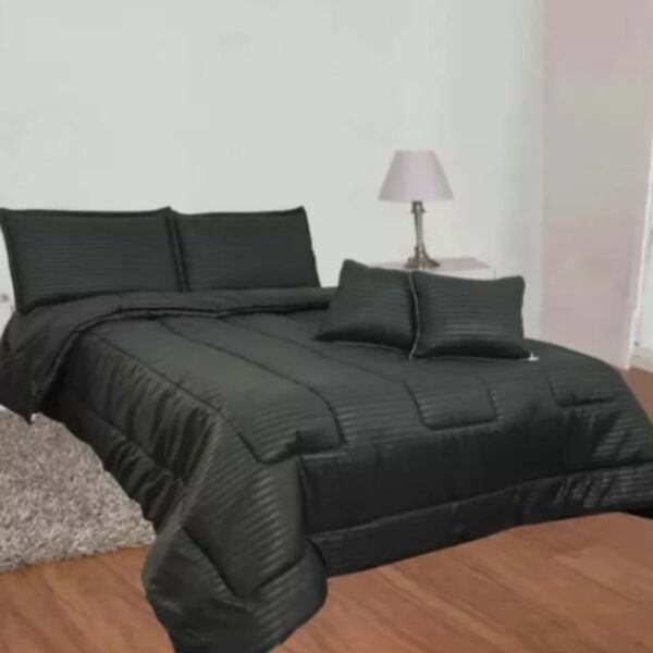 Cubrelecho Edredón Doble Faz Cama Doble 5 piezas